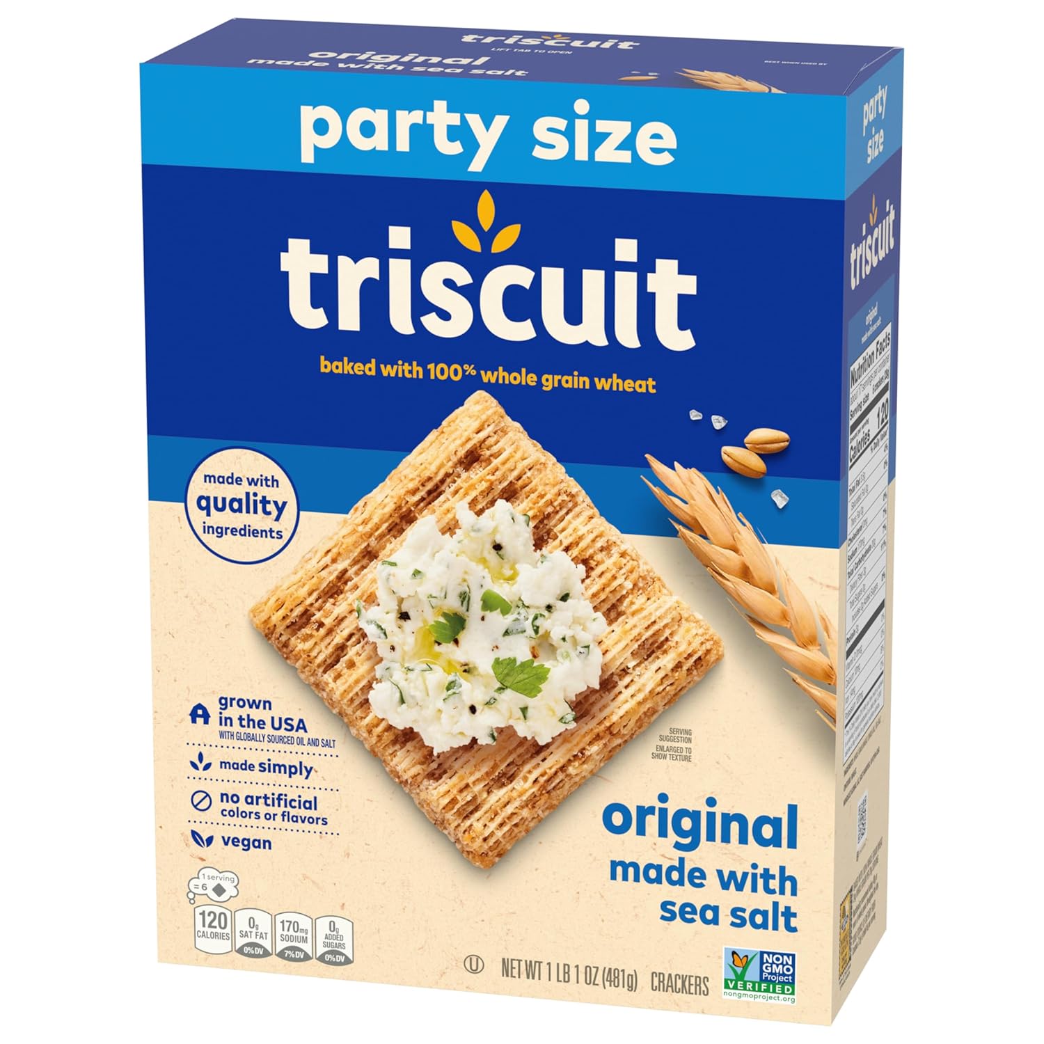 Triscuit Original Baked Crackers – Wholesome After-School Snack for the Playroom