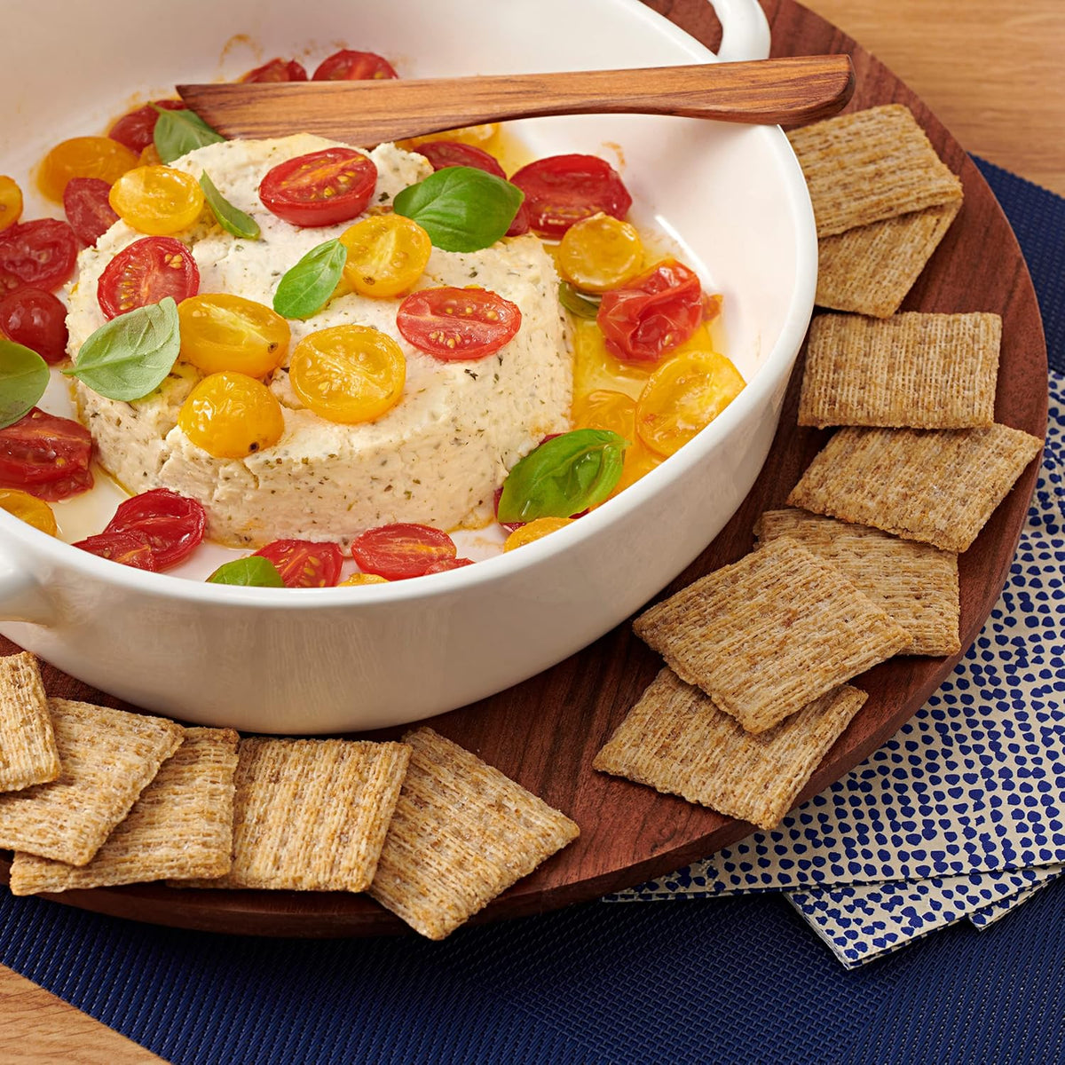 Triscuit Original Whole Grain Wheat Crackers – Simple Whole Wheat Cracker for Clean Counter Snack Storage