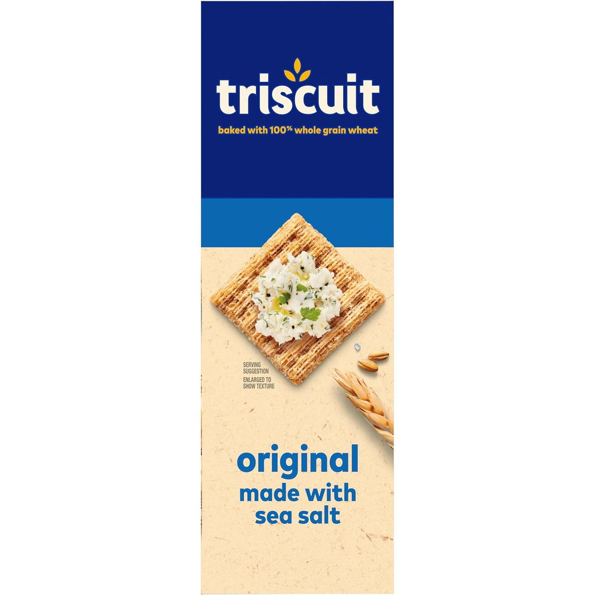 Triscuit Original Whole Grain Wheat Crackers – Simple Whole Wheat Cracker for Clean Counter Snack Storage