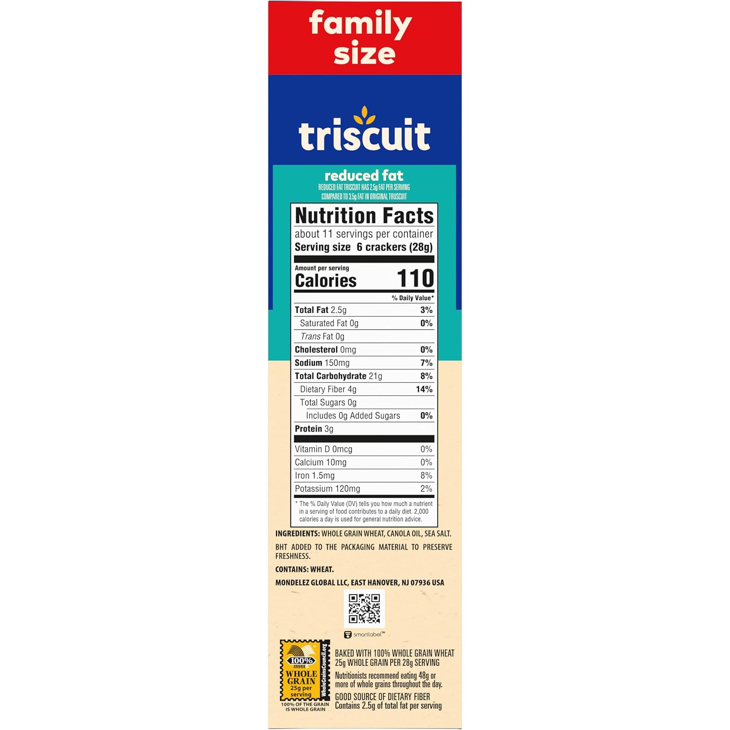 Triscuit Reduced Fat Whole Wheat Crackers – Simple Snack for Uncluttered Clean-Eating Homes