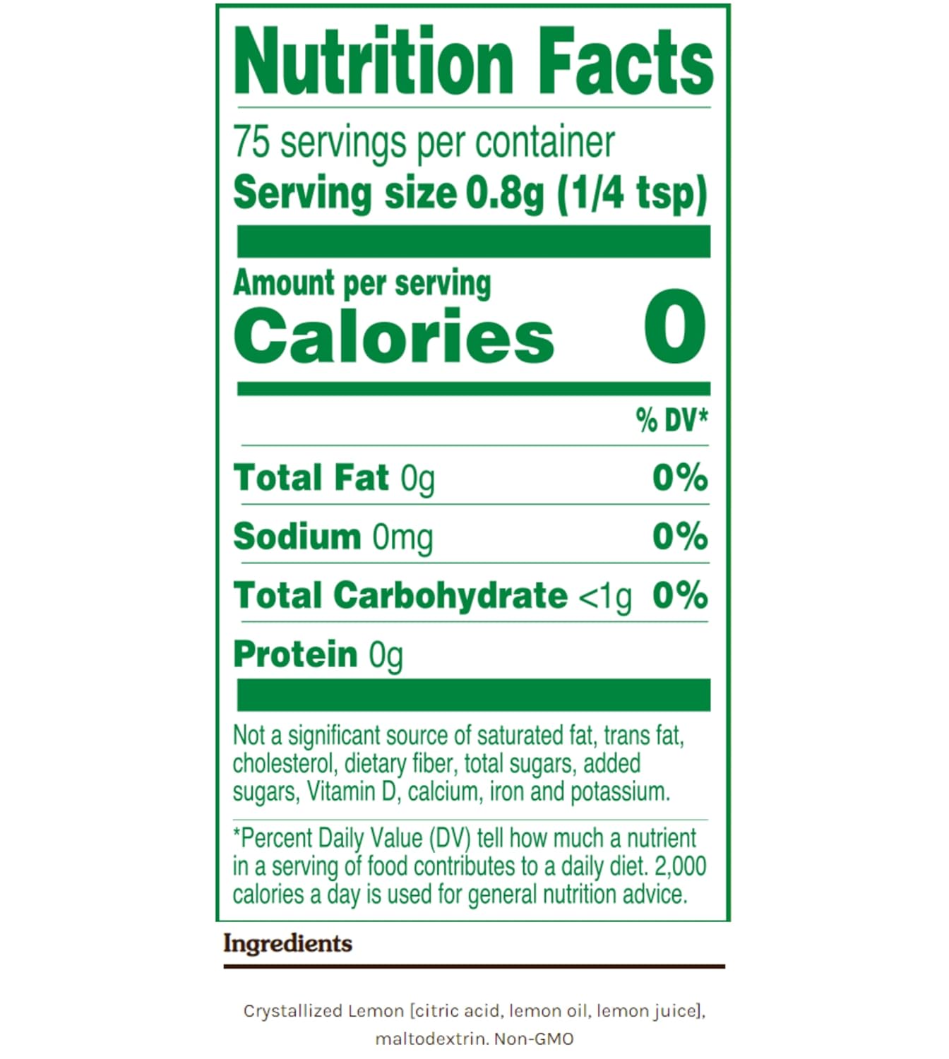 True Lemon Two Pack - Two Ingredient Citrus Powder for Studio and Dorm Kitchens, Neutral Label Design
