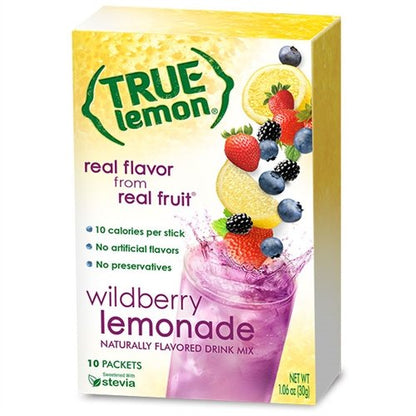 TRUE LEMON Water Enhancer Bulk Dispenser – Neutral-Toned Lemon Drink Mix for Intentional Pantry Storage