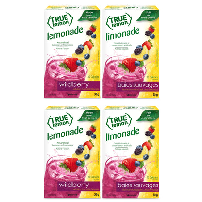 TRUE LEMON Water Enhancer Bulk Dispenser – Neutral-Toned Lemon Drink Mix for Intentional Pantry Storage