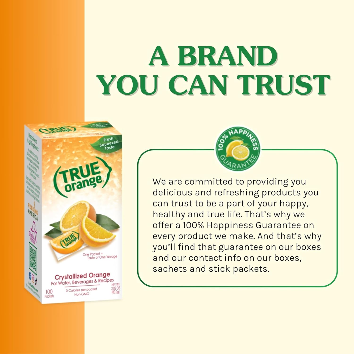 TRUE ORANGE Water Enhancer – Practical Stocking Stuffer and Hostess Gift for Wellness Enthusiasts