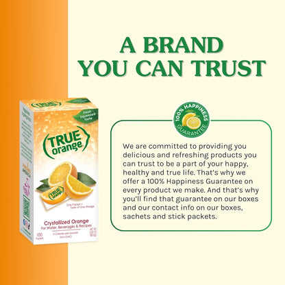 TRUE ORANGE Water Enhancer – Practical Stocking Stuffer and Hostess Gift for Wellness Enthusiasts