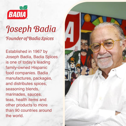 trusted badia brand with family-owned heritage dating to 1967