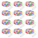 Multicolor - 12 PC