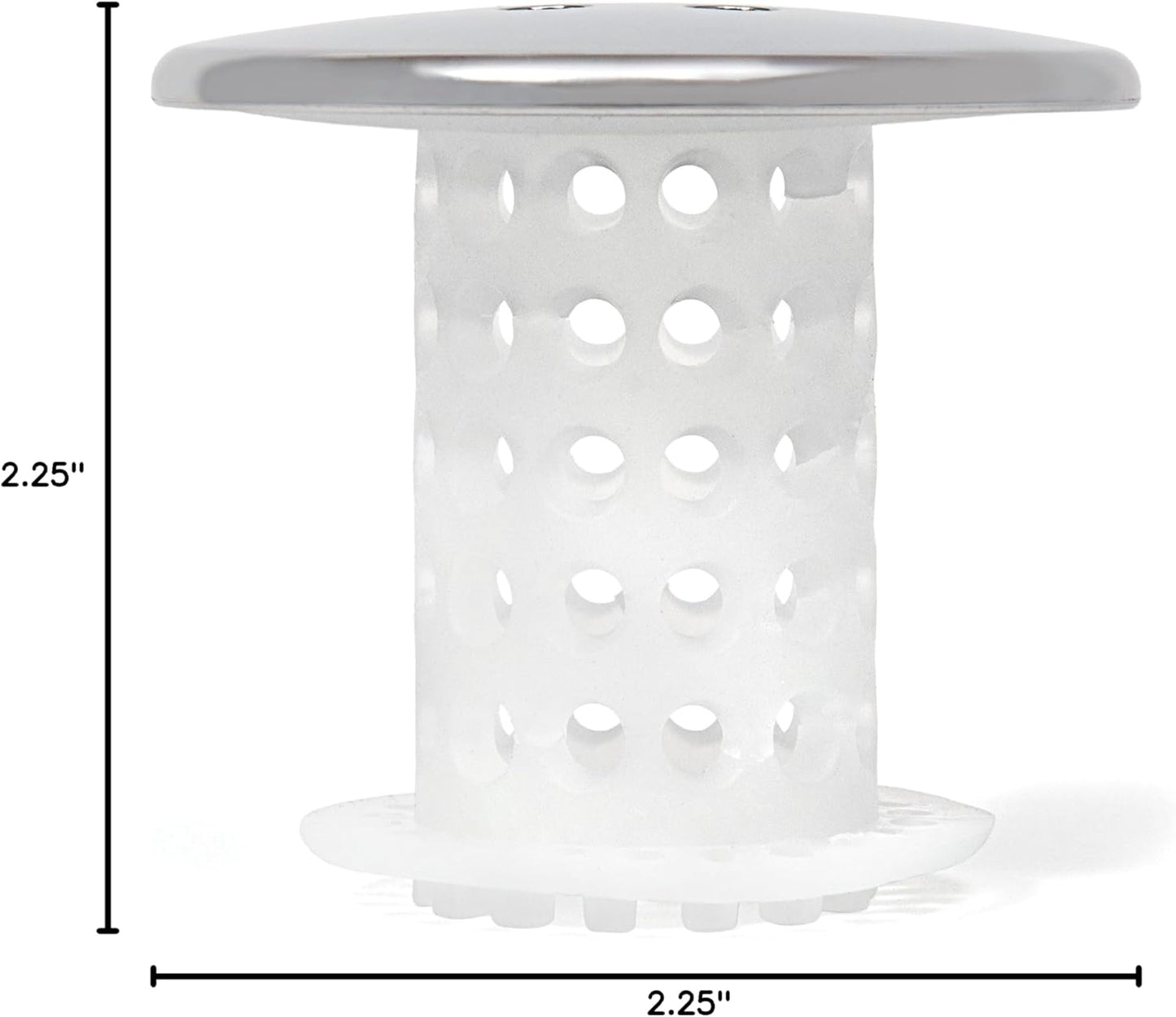 TubShroom Kid and Pet Safe Bathtub Hair Catcher - No Harsh Drain Cleaners, No Plumbing Toxins, Family Friendly