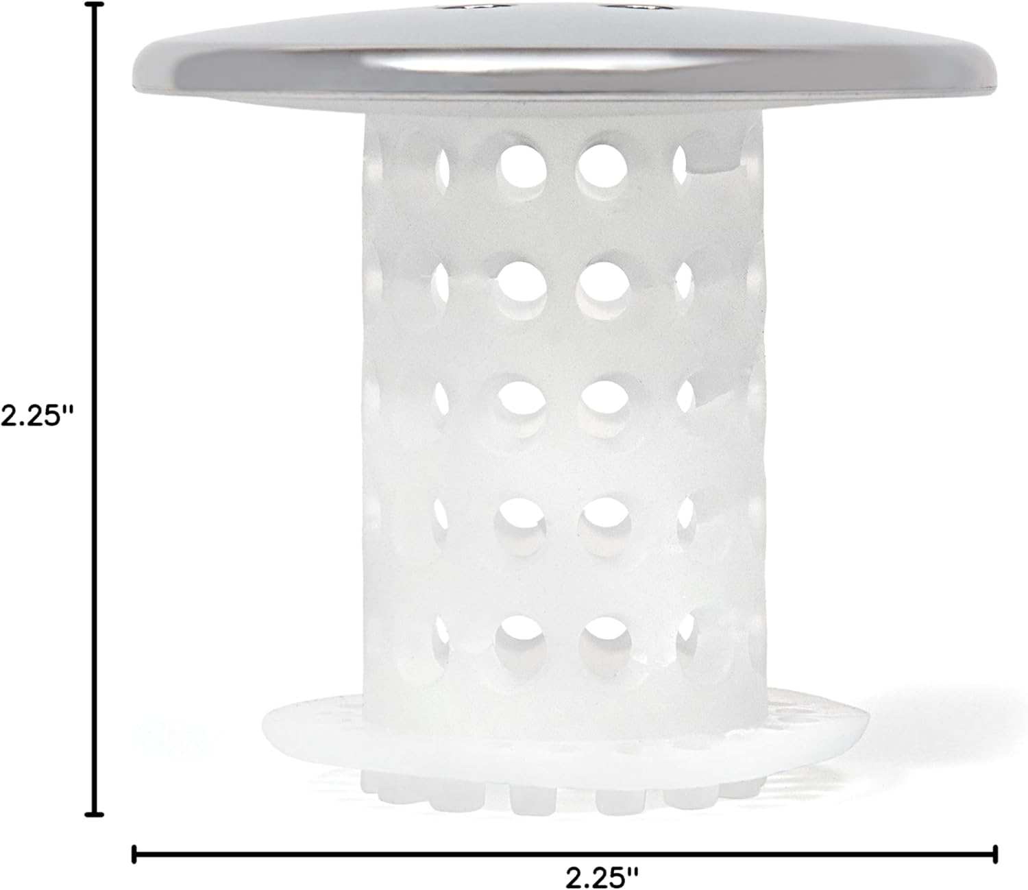 TubShroom Kid and Pet Safe Bathtub Hair Catcher - No Harsh Drain Cleaners, No Plumbing Toxins, Family Friendly