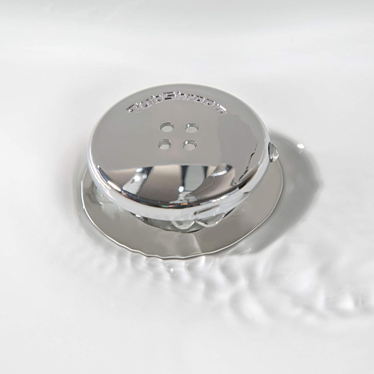 TubShroom Kid and Pet Safe Bathtub Hair Catcher - No Harsh Drain Cleaners, No Plumbing Toxins, Family Friendly
