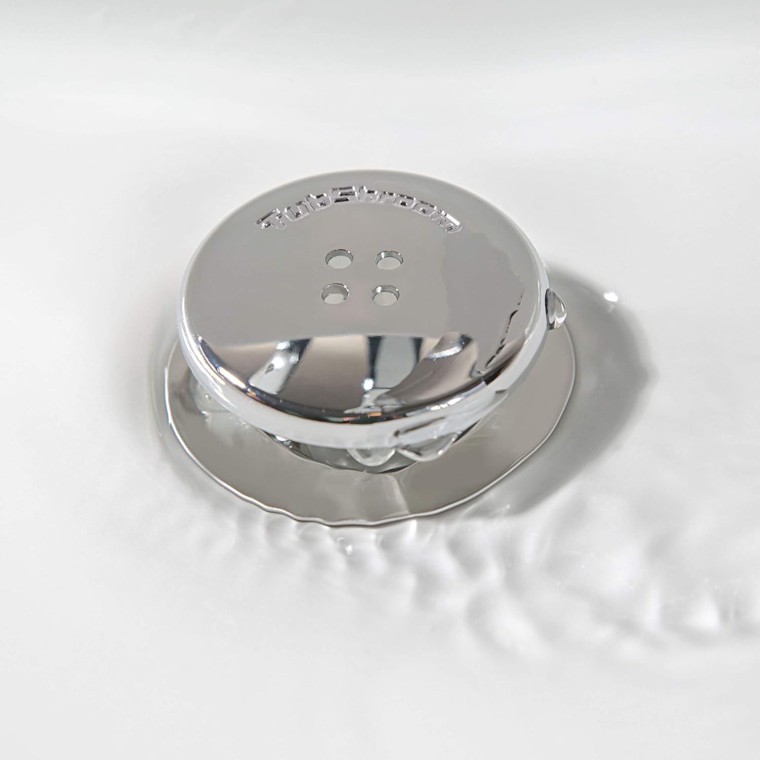 TubShroom Kid and Pet Safe Bathtub Hair Catcher - No Harsh Drain Cleaners, No Plumbing Toxins, Family Friendly