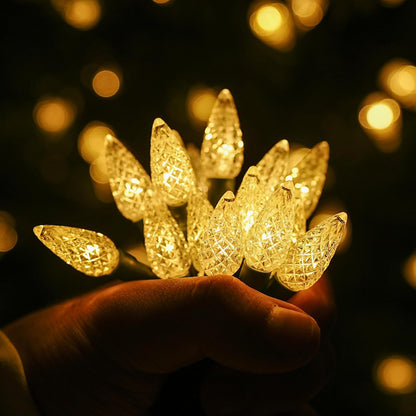 TW SHINE Christmas String Lights 66 FT – Cozy Holiday Gift for Mom and Grandma, 8 Modes with Timer