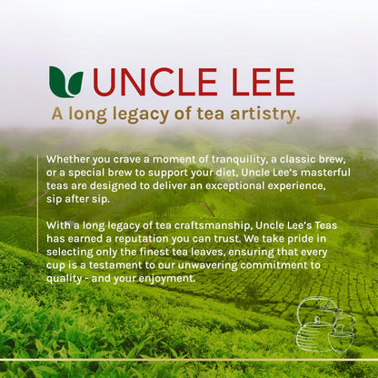 Uncle Lee's Organic Matcha Green Tea Bags – Premium Housewarming Gift for Tea Lovers and New Homeowners