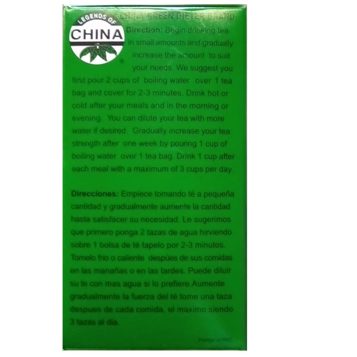 Uncle Lee's Tea China Green Dieters Tea – Encouraging Housewarming Gift for Health-Conscious Friends and Family