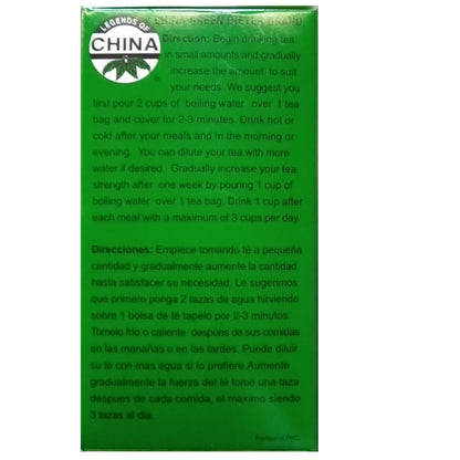 Uncle Lee's Tea China Green Dieters Tea – Encouraging Housewarming Gift for Health-Conscious Friends and Family