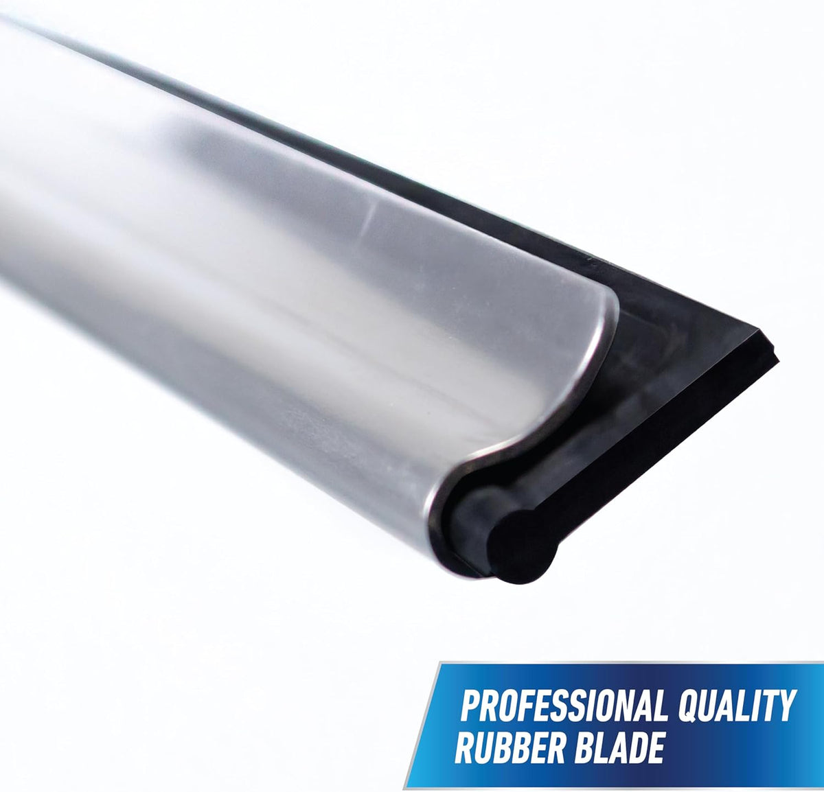 Unger Professional 18" Window Squeegee with 12" Channel – Efficient Cleaning Setup for Facility Maintenance Teams