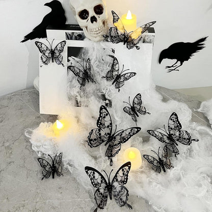 Unique Halloween Present – 72 Piece 3D Bat Wall Decor with Removable PVC Stickers, Gift Ready for Party Hosts and Decor Lovers