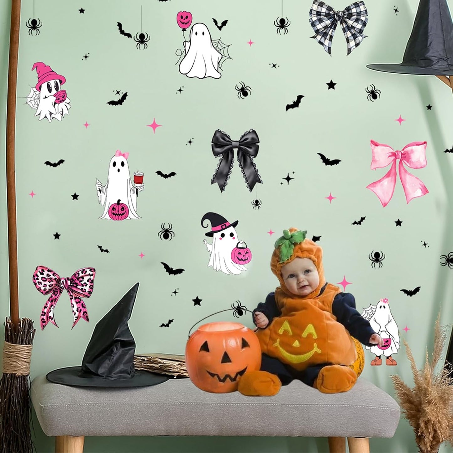 Unique Halloween Present – 72 Piece 3D Bat Wall Decor with Removable PVC Stickers, Gift Ready for Party Hosts and Decor Lovers
