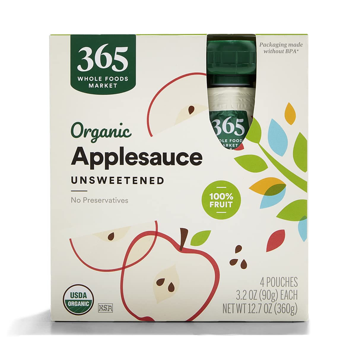 usda organic certified with 100% organic apples as the sole ingredient