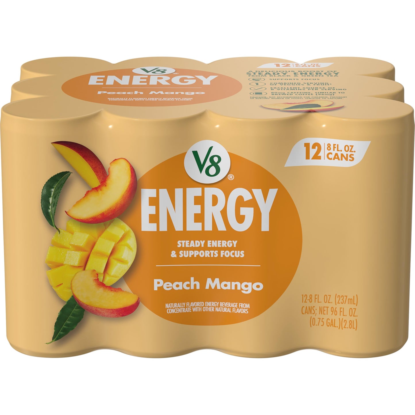 V8 +Energy Sparkling Black Cherry – On-the-Go Sparkling Energy for Post-Workout Recovery
