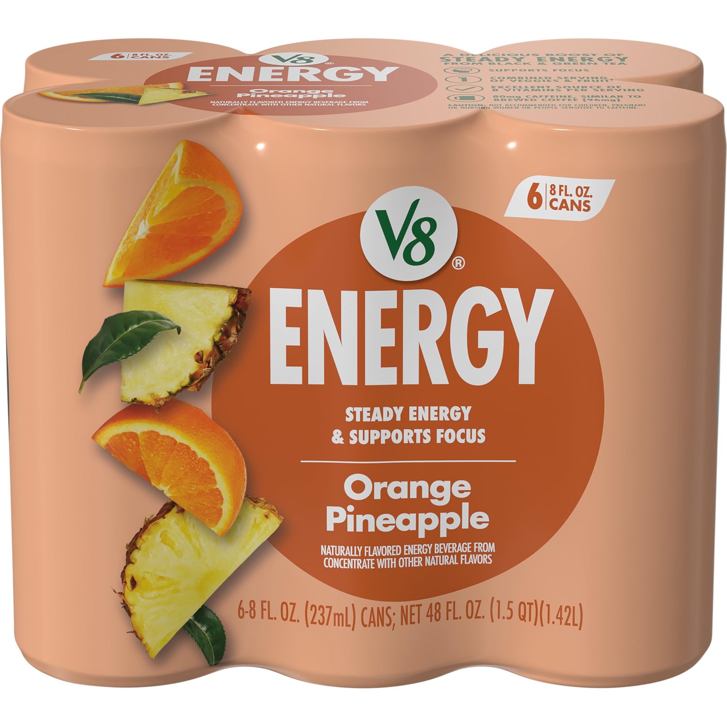 V8 +Energy Sparkling Black Cherry – On-the-Go Sparkling Energy for Post-Workout Recovery