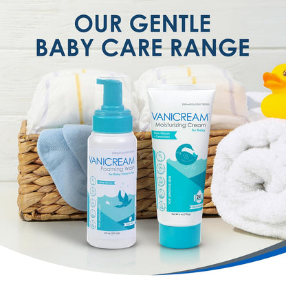 Vanicream Moisturizing Cream for Baby – Ceramide and Beta-Glucan Lotion for a Calming Post-Bath Skincare Ritual