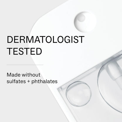 vegan, cruelty-free, dermatologist-tested, paraben-, phthalate-, and sulfate-free formulation