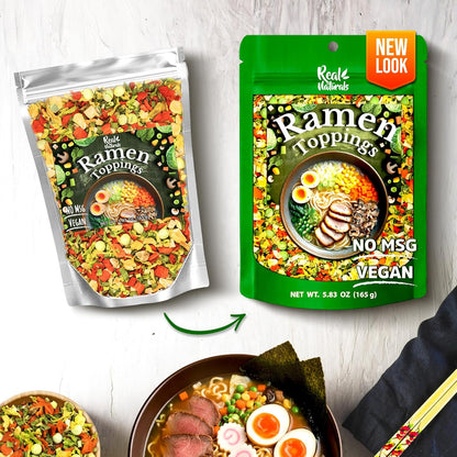 VeggieRush Dehydrated Ramen Toppings – Fast Veggie Mix-In for Focused Study Sessions