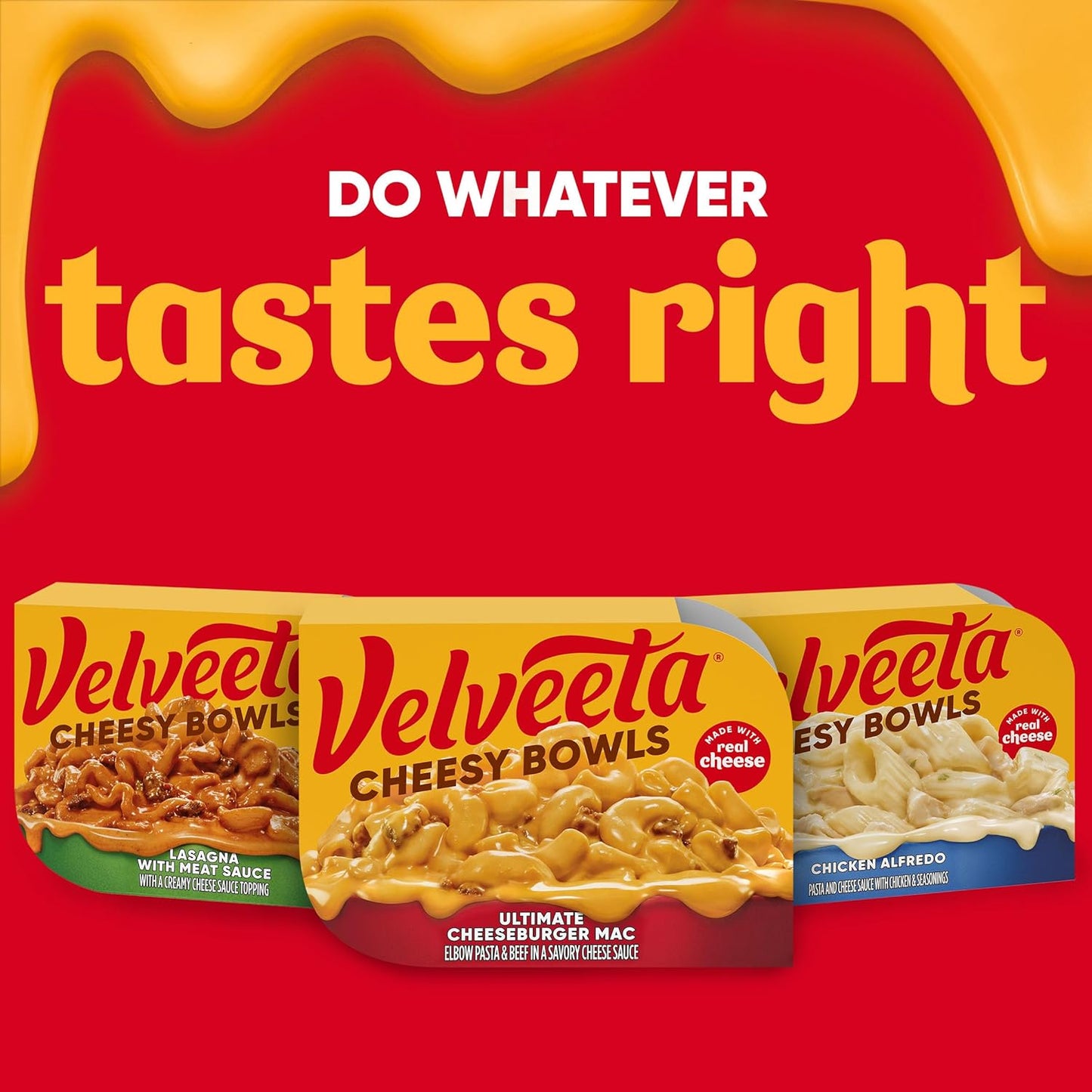 Velveeta Cheeseburger Mac Bowl – Thoughtful Grandkid Snack Gift for Visits and Sleepovers, 9 oz