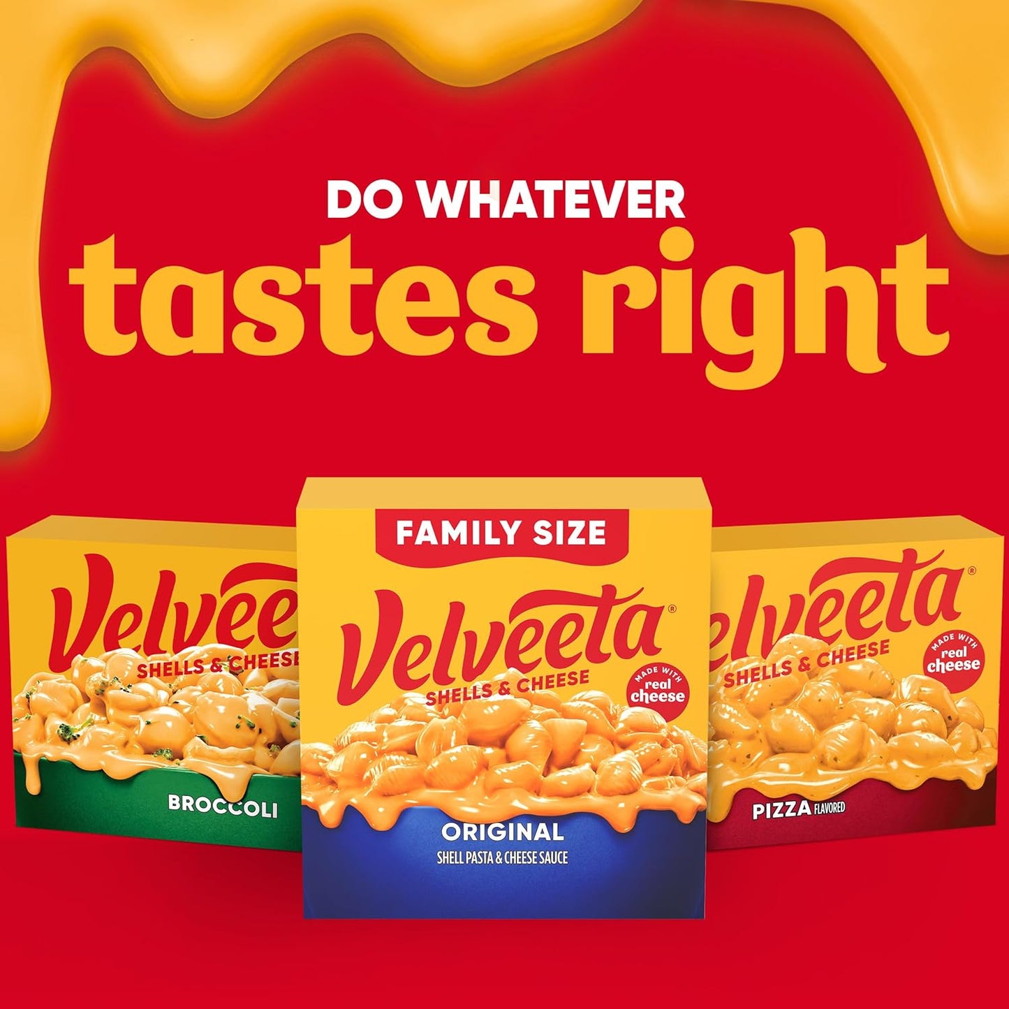 Velveeta Shells & Cheese Original Shell Pasta 24 oz – Easy Microwave Bowl Lunch for the Office Break Room