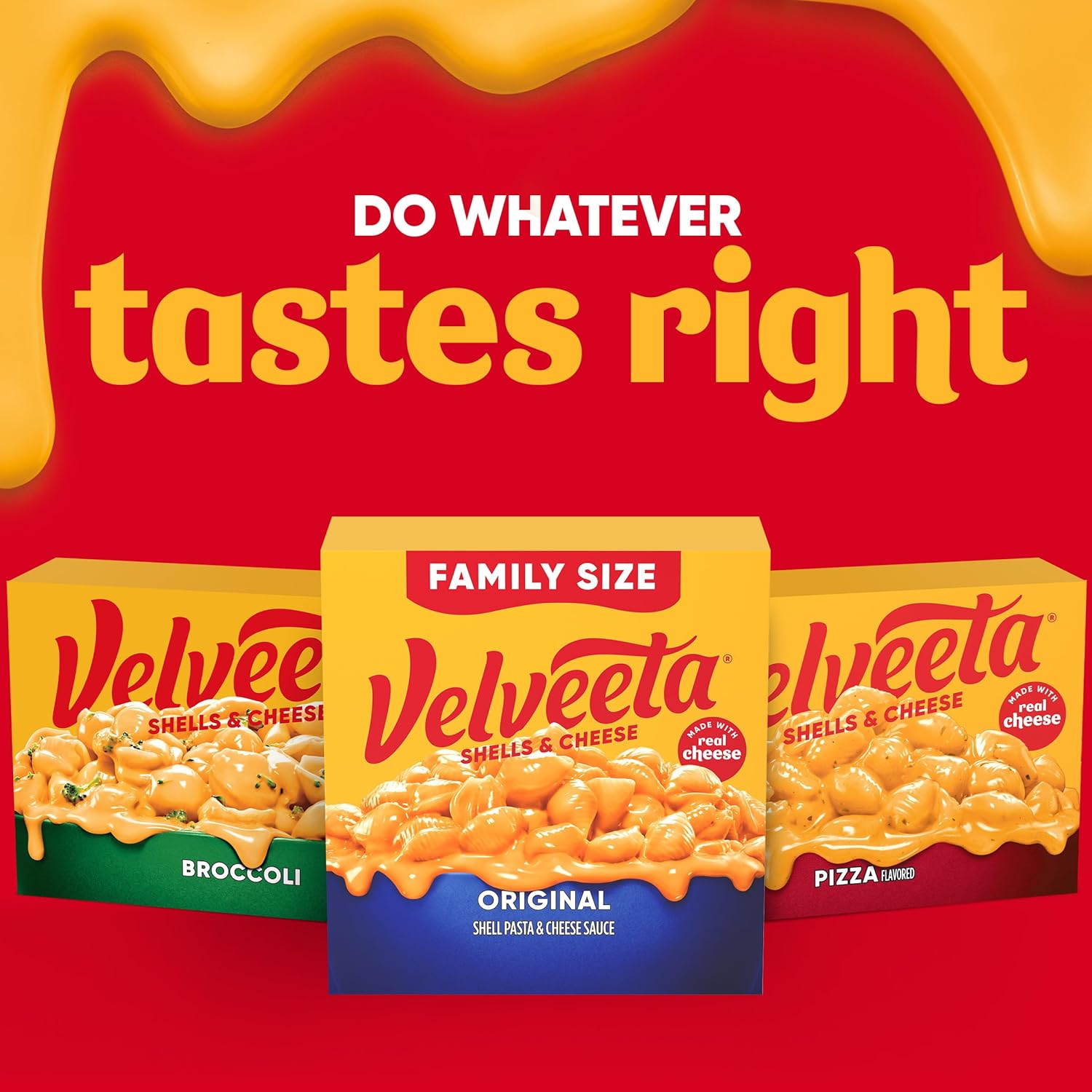 Velveeta Shells & Cheese Original Shell Pasta 24 oz – Easy Microwave Bowl Lunch for the Office Break Room