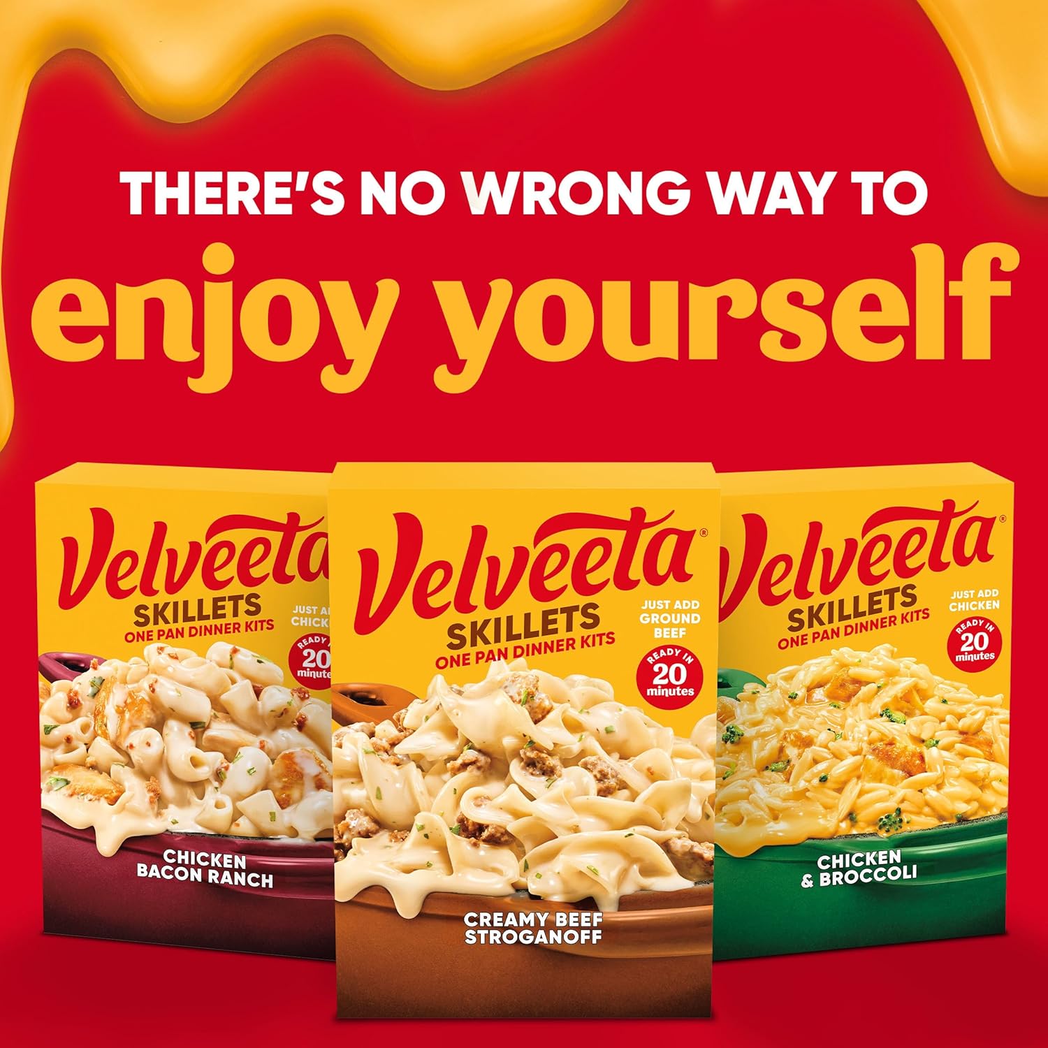 Velveeta Skillets Cheesy Dinner Kit – Simple One-Pan Solution for Uncluttered Kitchens