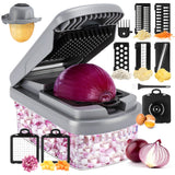 Yusshn Vegetable Chopper with Hand Protector – Safer Way to Dice Onions Without a Sharp Knife