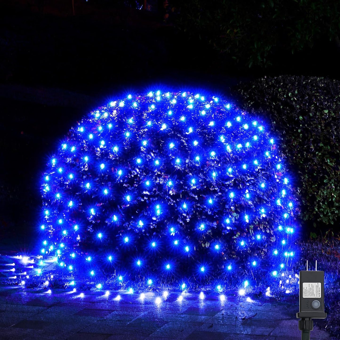 WBao Christmas Net Lights – Flameless LED Net Lights for Safe Indoor and Outdoor Holiday Use