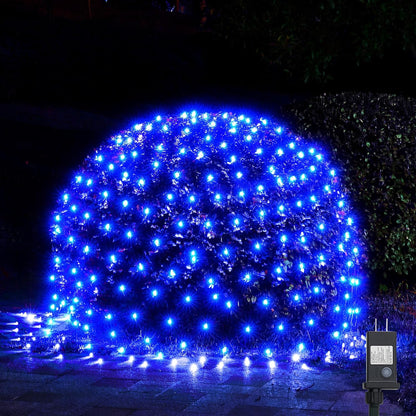 WBao Christmas Net Lights – Flameless LED Net Lights for Safe Indoor and Outdoor Holiday Use