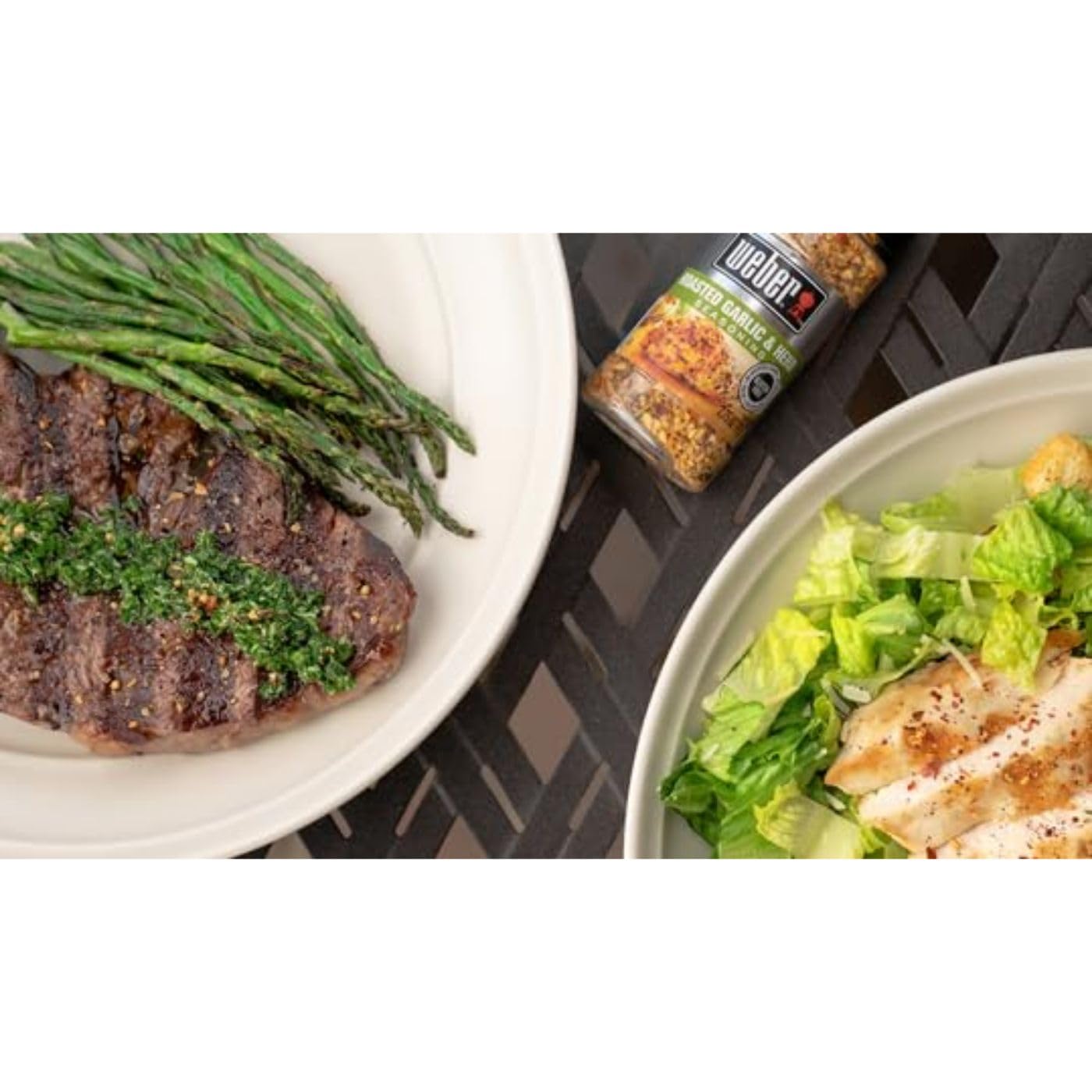 Weber Roasted Garlic & Herb Seasoning – Ready-to-Sprinkle Blend That Cuts Meal Prep Time in Half