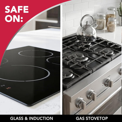 Weiman Ceramic and Glass Cooktop Cleaner – One-Step Polish for a Clean, Clutter-Free Countertop