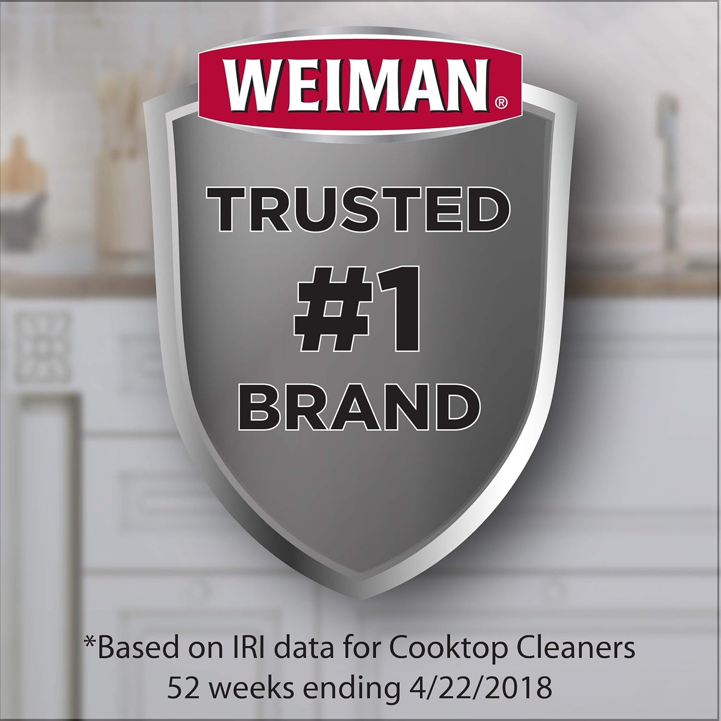 Weiman Ceramic Stove Top Cleaner – Pet-Friendly Cooktop Cleaning Kit for Induction Ranges, No Harsh Fumes