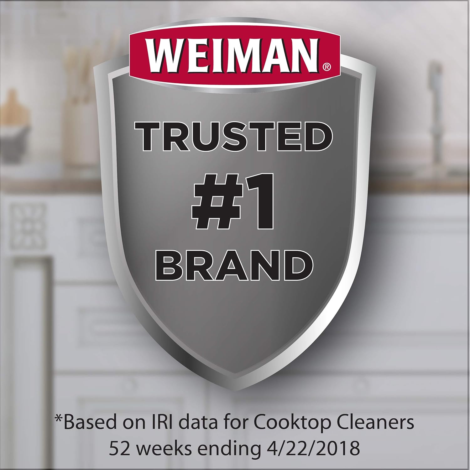 Weiman Ceramic Stove Top Cleaner – Pet-Friendly Cooktop Cleaning Kit for Induction Ranges, No Harsh Fumes