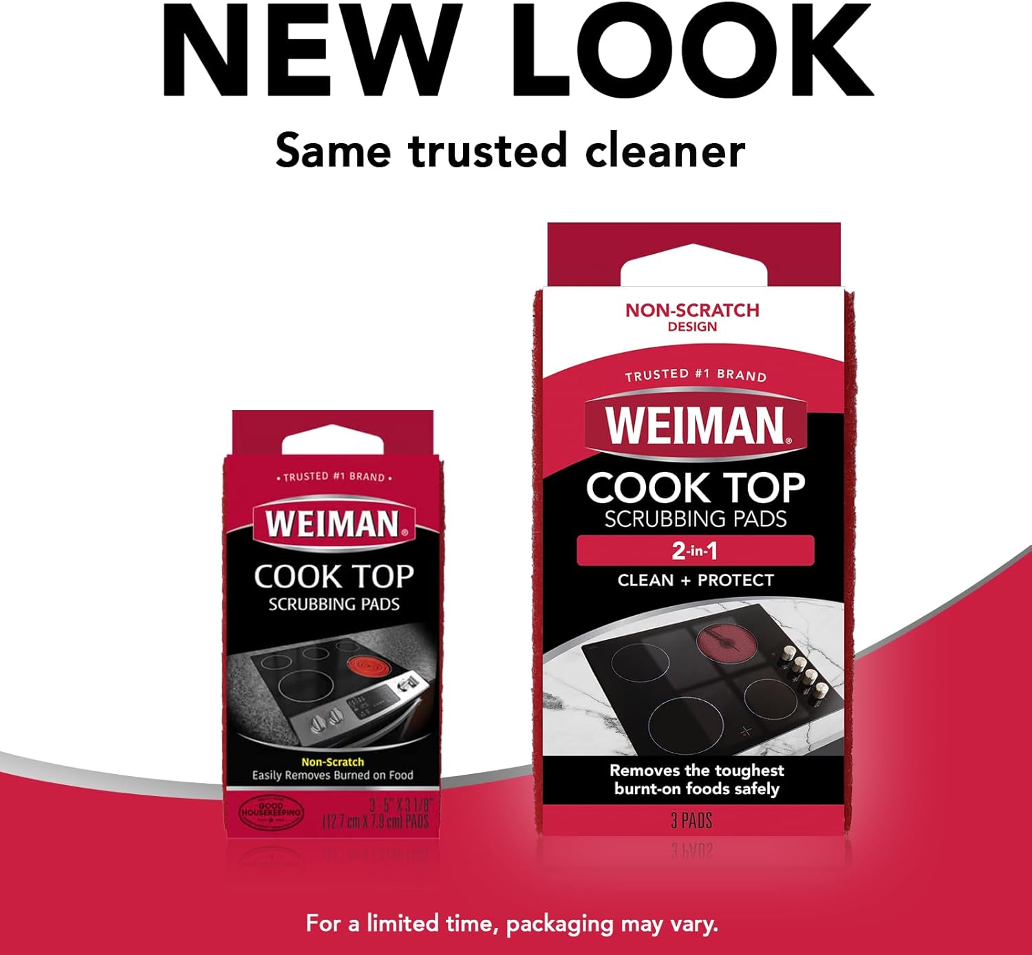 Weiman Cook Top Scrubbing Pads – Keep Your Glass Cooktop Looking Showroom Ready After Every Meal