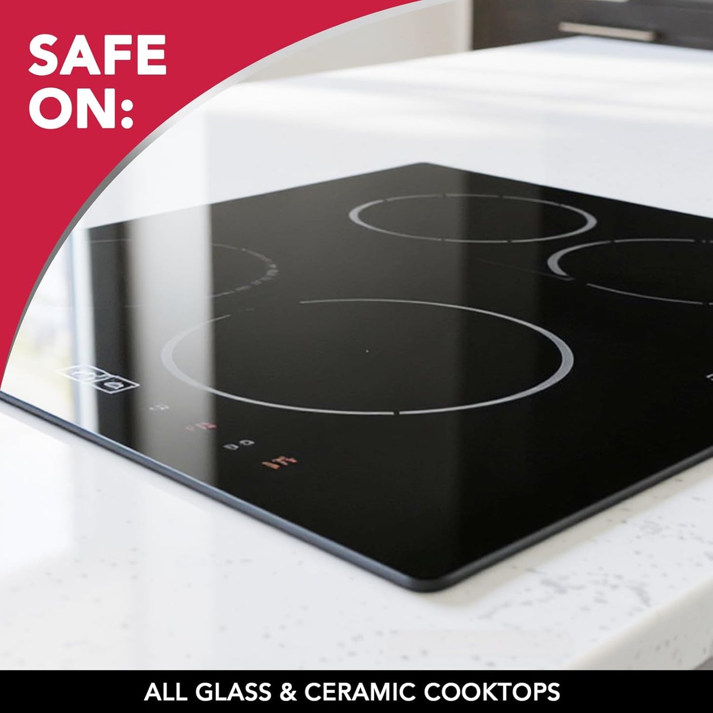 Weiman Cooktop Cleaning Kit – Reflective Stovetop Shine for an Open-Plan Living Room Glow