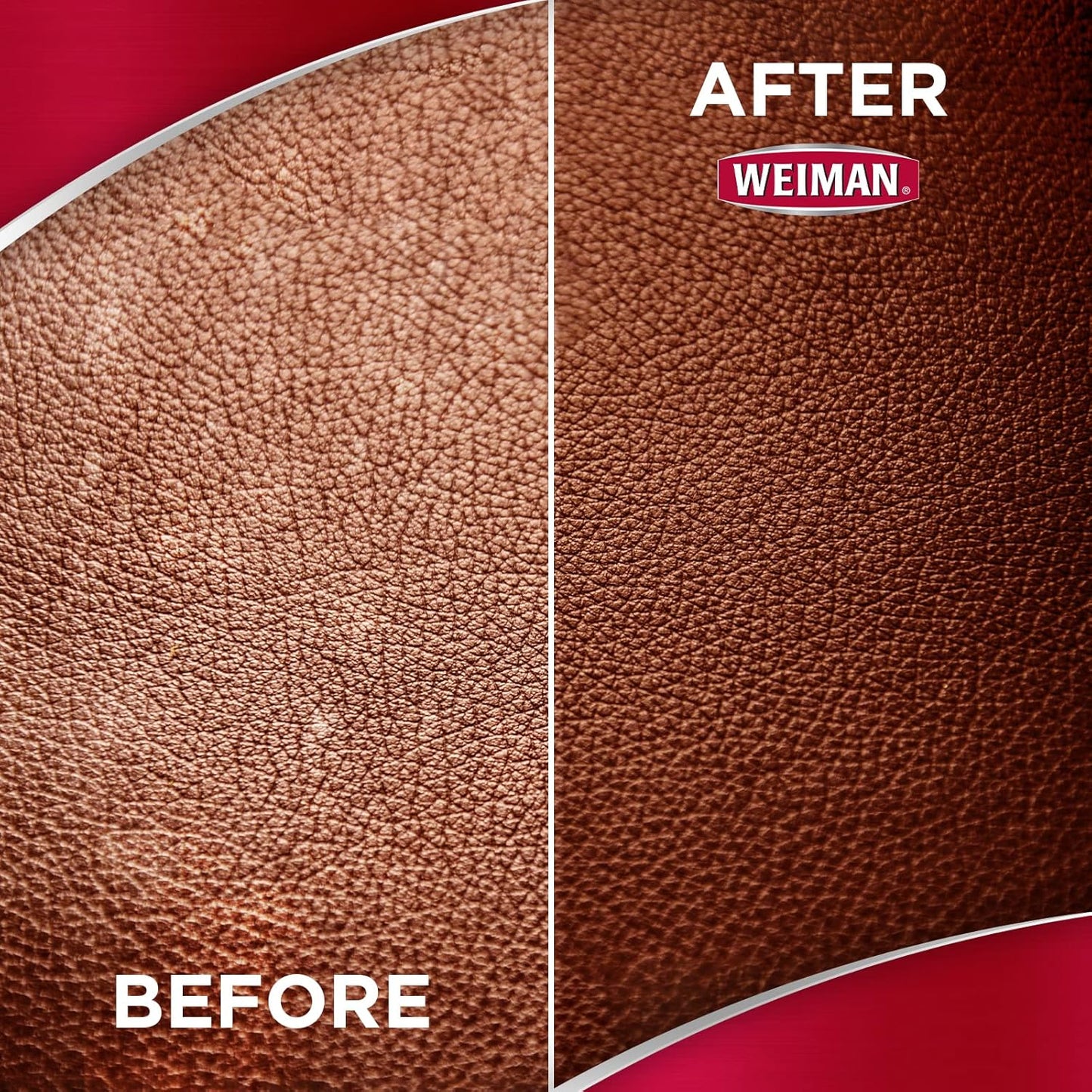 Weiman Leather Wipes - Cozy Living Room Care for Leather Sofas, Reading Chairs, and Family Room Ottomans, 3-in-1 with UVX-15 Sunscreen
