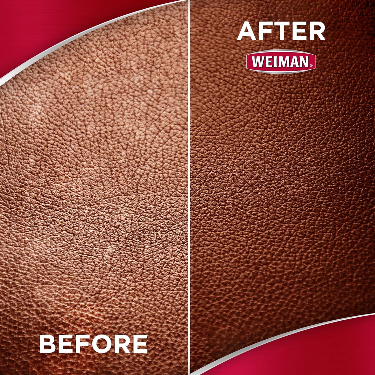 Weiman Leather Wipes - Cozy Living Room Care for Leather Sofas, Reading Chairs, and Family Room Ottomans, 3-in-1 with UVX-15 Sunscreen