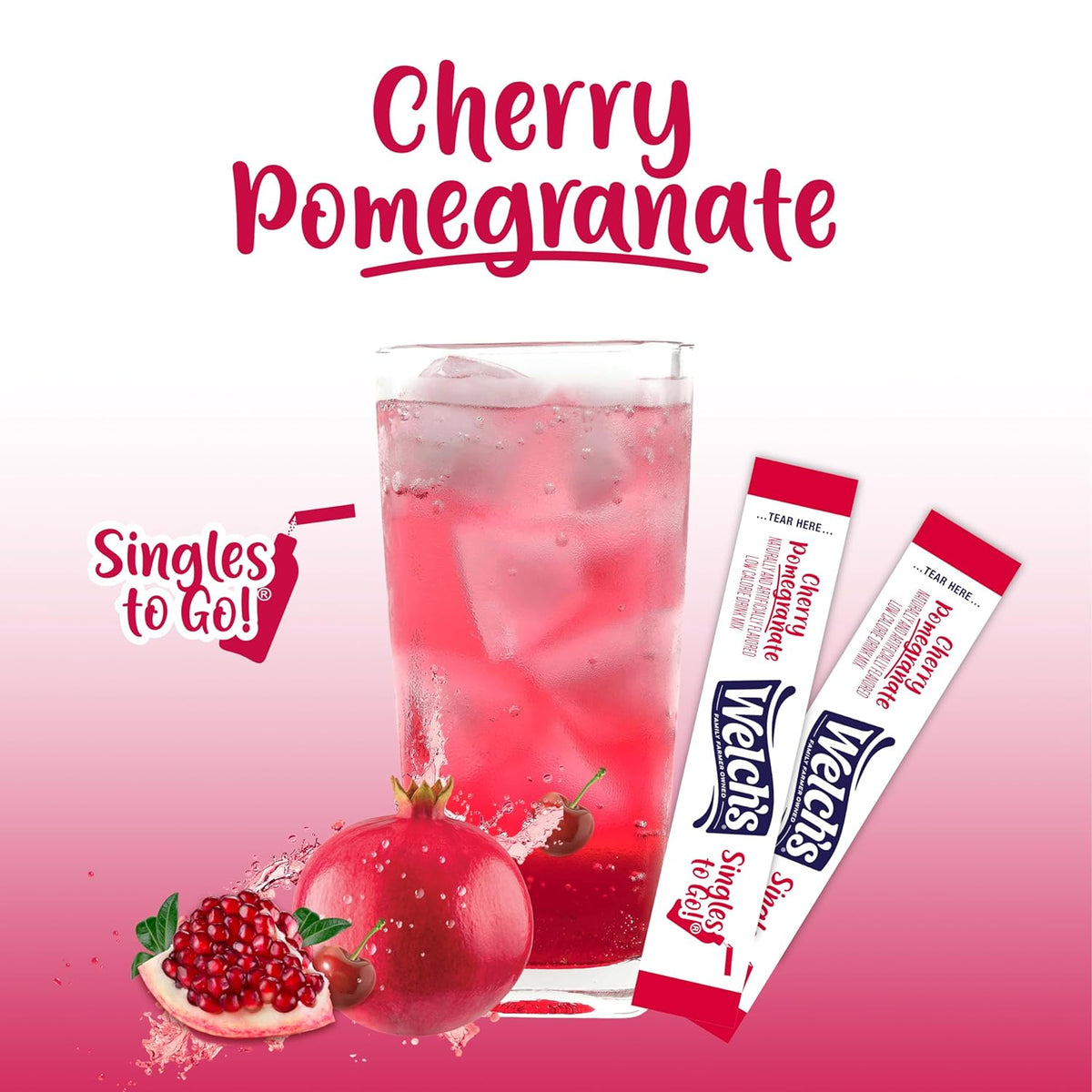 Welch's Singles To Go Drink Mix Variety Packs - Zero Calorie Powder Sticks as a Practical Valentine's Day and Thank You Gift