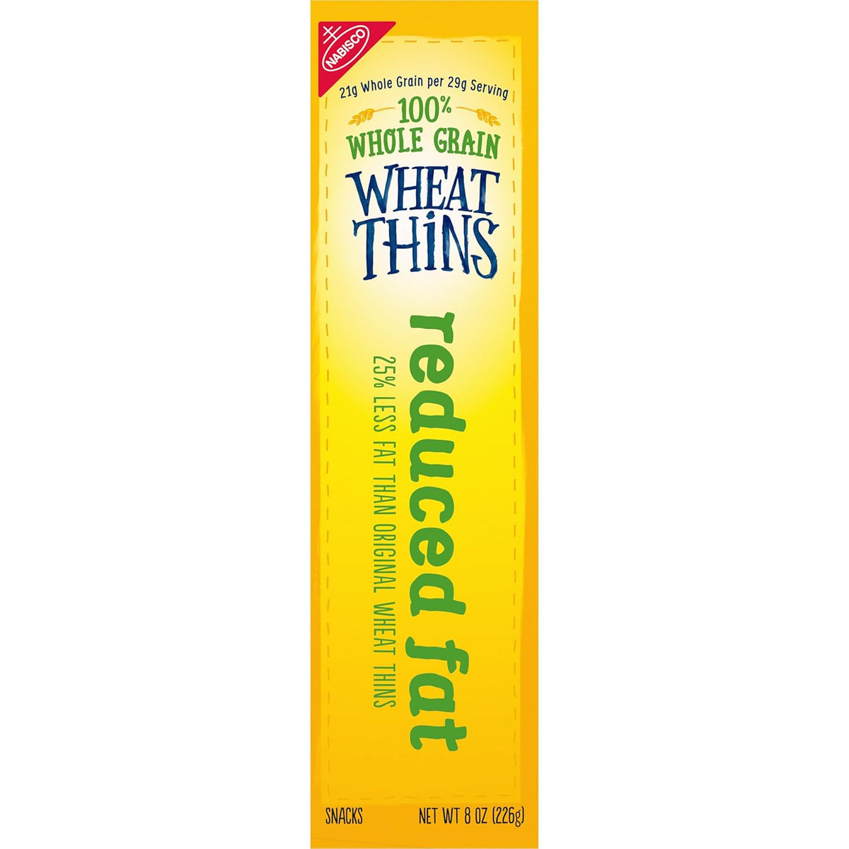Wheat Thins Reduced Fat Snacks – Durable Dipping Cracker for Camping and Picnics