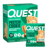 Quest Nutrition Double Chocolate Chip Protein Cookie – Sustained Fuel for Long Study Sessions and Deep Work Blocks, High Protein Keto Snack