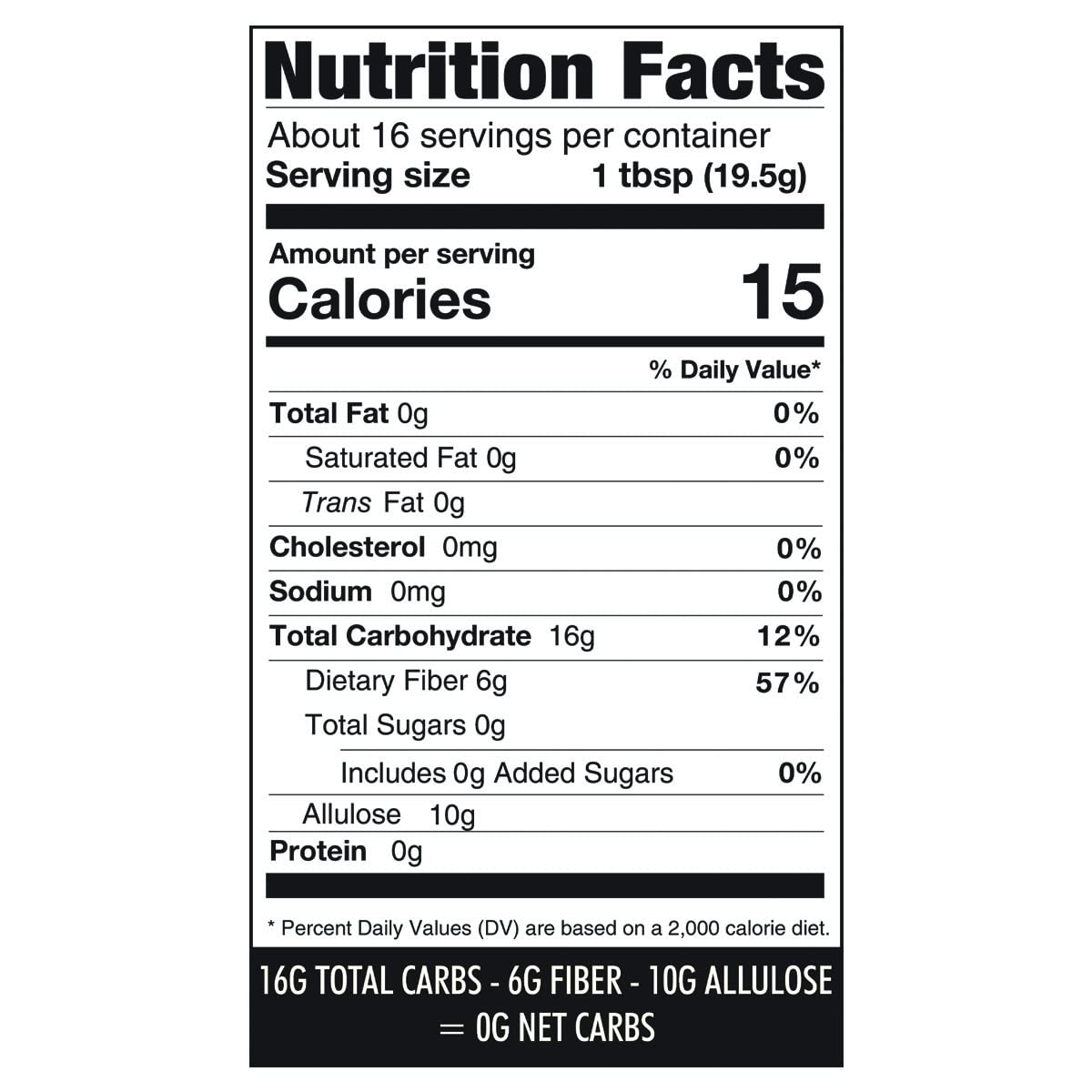 Wholesome Yum Cinnamon Zero Sugar Honey Alternative – One Ingredient Clean Label Sweetener for Clutter Free Pantries