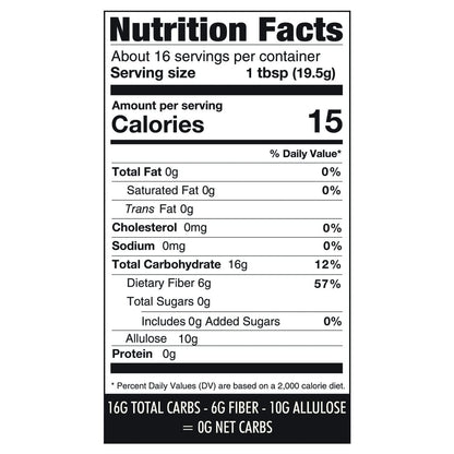 Wholesome Yum Cinnamon Zero Sugar Honey Alternative – One Ingredient Clean Label Sweetener for Clutter Free Pantries