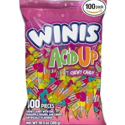 Winis Individually Wrapped Mexican Taffy – No Peanut, No Tree Nut, Cross-Contamination Safe Candy for School