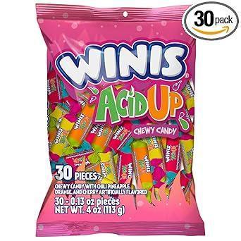 Winis Individually Wrapped Mexican Taffy – No Peanut, No Tree Nut, Cross-Contamination Safe Candy for School